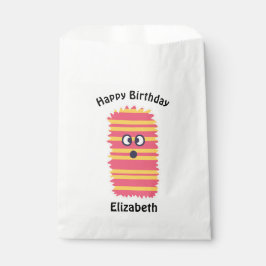 Bolsa De Papel Kawaii Monster Birthday Treth Bag
