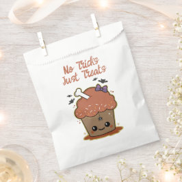 Bolsa De Papel Kawaii Muffin Halloween