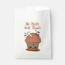 Bolsa De Papel Kawaii Muffin Halloween