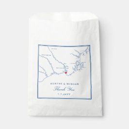 Bolsa De Papel Kennebunkport Maine Map Elegant Wedding