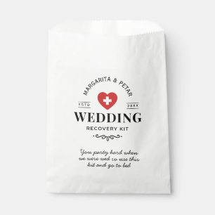 Bolsa De Papel Kit de recuperación de boda vintage blanco diverti