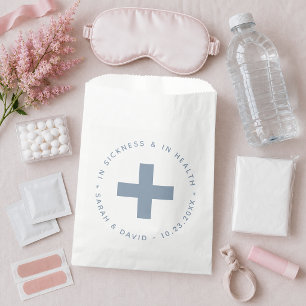 Bolsa De Papel Kit de resaca azul polvoriento En la enfermedad y 