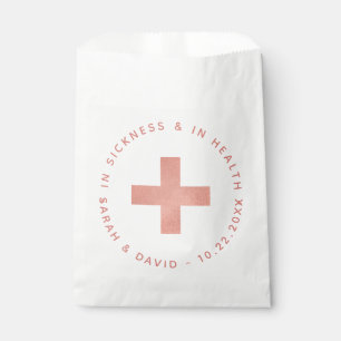 Bolsa De Papel Kit de resaca En la enfermedad y en la salud Cruz