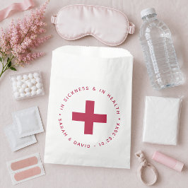 Bolsa De Papel Kit de resaca Magenta En la enfermedad y en la sal