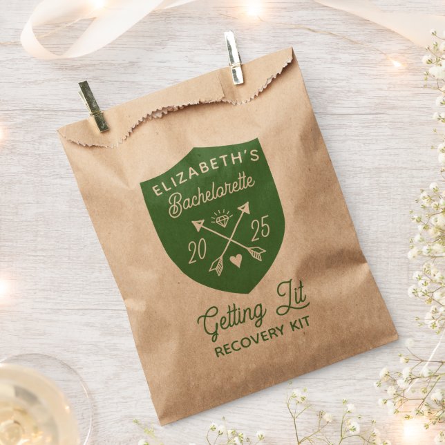 Bolsa De Papel Kit de supervivencia para despedida de soltera en  (Cortado)