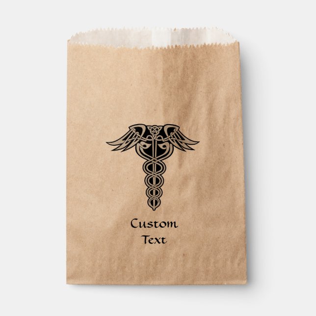 Bolsa De Papel Knot Caduceus Celtic (Anverso)