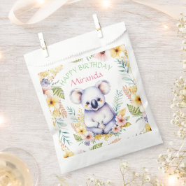 Bolsa De Papel Koala Tuvo Feliz Cumpleaños A Chicas Temáticos