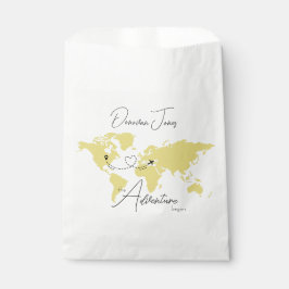 Bolsa De Papel La aventura comienza fiesta de graduación universi