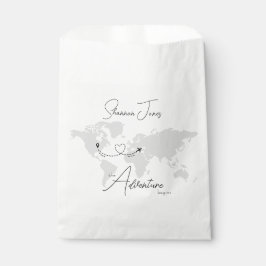 Bolsa De Papel La aventura comienza fiesta de graduación universi