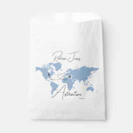 Bolsa De Papel La aventura comienza fiesta de graduación universi
