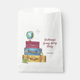 Bolsa De Papel La aventura espera que las maletas se desplacen