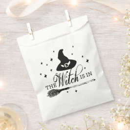 Bolsa De Papel La Bruja Está En La Fiesta de Halloween