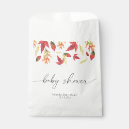 Bolsa De Papel La caída deja Baby Shower