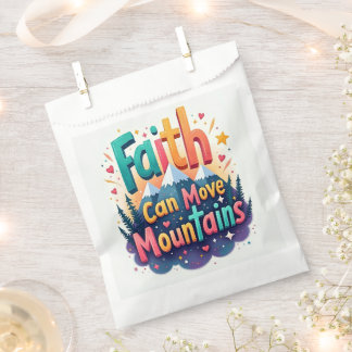Bolsa De Papel La Fe Puede Mover Montañas