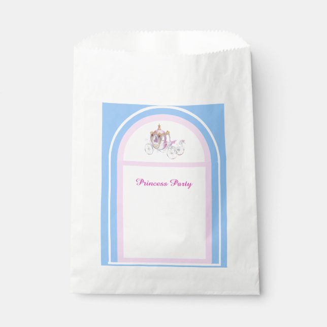 Bolsa De Papel La fiesta de cumpleaños de la princesa infantil fa (Anverso)