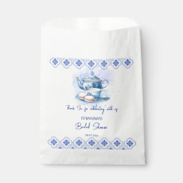 Bolsa De Papel La fiesta de la ducha de novia favorece el té de a