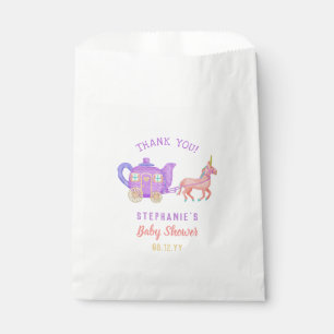 Bolsa De Papel La fiesta del té linda Baby Shower del unicornio