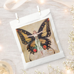 Bolsa De Papel La metamorfosis de la chica flapper a mariposa 192