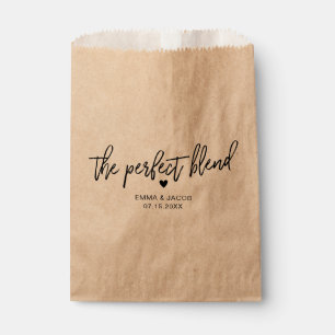 Bolsa De Papel La mezcla perfecta, el té o las bolsitas favoritas