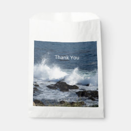 Bolsa De Papel La ola del Océano Pacífico