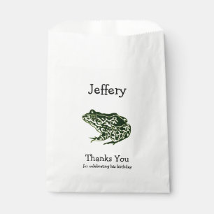 Bolsa De Papel La rana le agradece