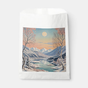 Bolsa De Papel La tranquilidad del invierno