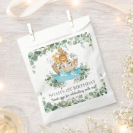 Bolsa De Papel La vegetación de los animales de la copa de arca d