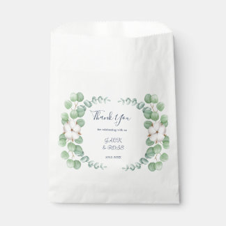 Bolsa De Papel La vegetación rústica Eucalyptus Boda de verano.