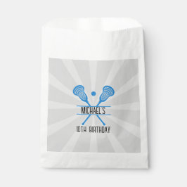 Bolsa De Papel Lacrosse Sports Birthday