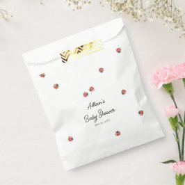 Bolsa De Papel Ladybugs Baby Shower