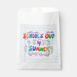 Bolsa De Papel Las clases terminaron para el verano