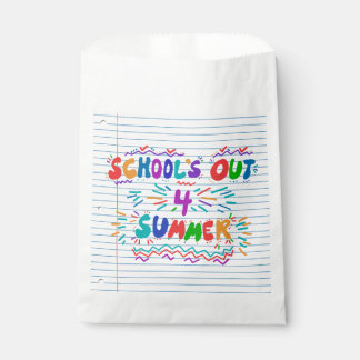 Bolsa De Papel Las clases terminaron para el verano
