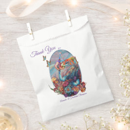 Bolsa De Papel Las flores de fantasía expresan la alegría de la n