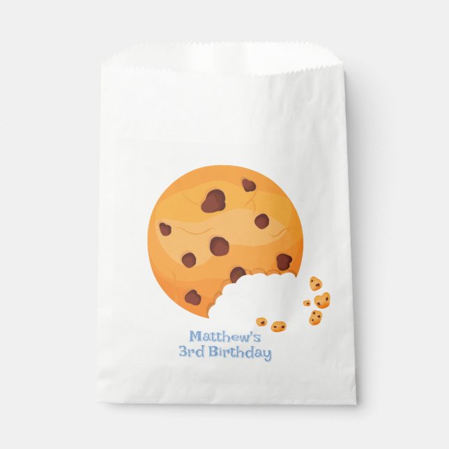 Bolsa De Papel Leche y Galletas (Anverso)