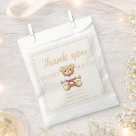 Bolsa De Papel Legendary Red Belt Judo Bear – Baby Shower