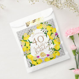 Bolsa De Papel Lemon Birthday