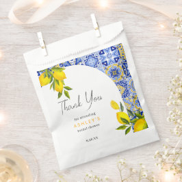 Bolsa De Papel Lemon Mediterranean Boho Arch Briower