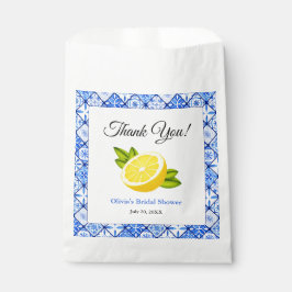 Bolsa De Papel Lemon Mediterráneo Gracias Ducha Británica