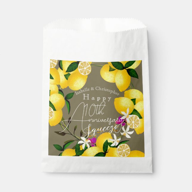 Bolsa De Papel Lemon Squeeze (Anverso)