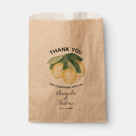 Bolsa De Papel Lemons Citrus Gracias