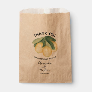 Bolsa De Papel Lemons Citrus Gracias