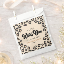 Leopard Cheetah Print Wild One Baby Shower