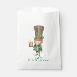 Bolsa De Papel Leprechaun | Día de San Patricio