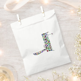 Bolsa De Papel Letra hebrea dalet