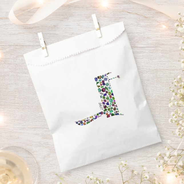 Bolsa De Papel Letra hebrea dalet (Cortado)