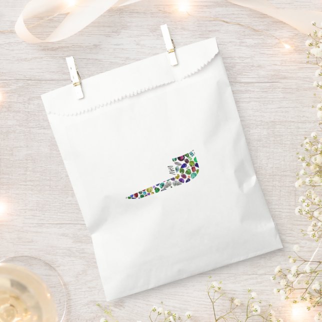 Bolsa De Papel Letra hebrea vAV (Cortado)