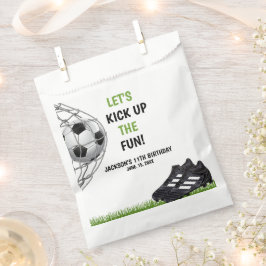 Bolsa De Papel Let's Kick up the fun!, Fun Soccer Birthday