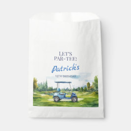Bolsa De Papel Let's Par-Tee Golf Any Age Birthday