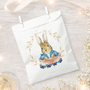 Bolsa De Papel Libro de Cuentos Clásico Conejo en maceta