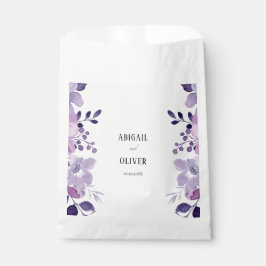 Bolsa De Papel Lilac Boda Floral